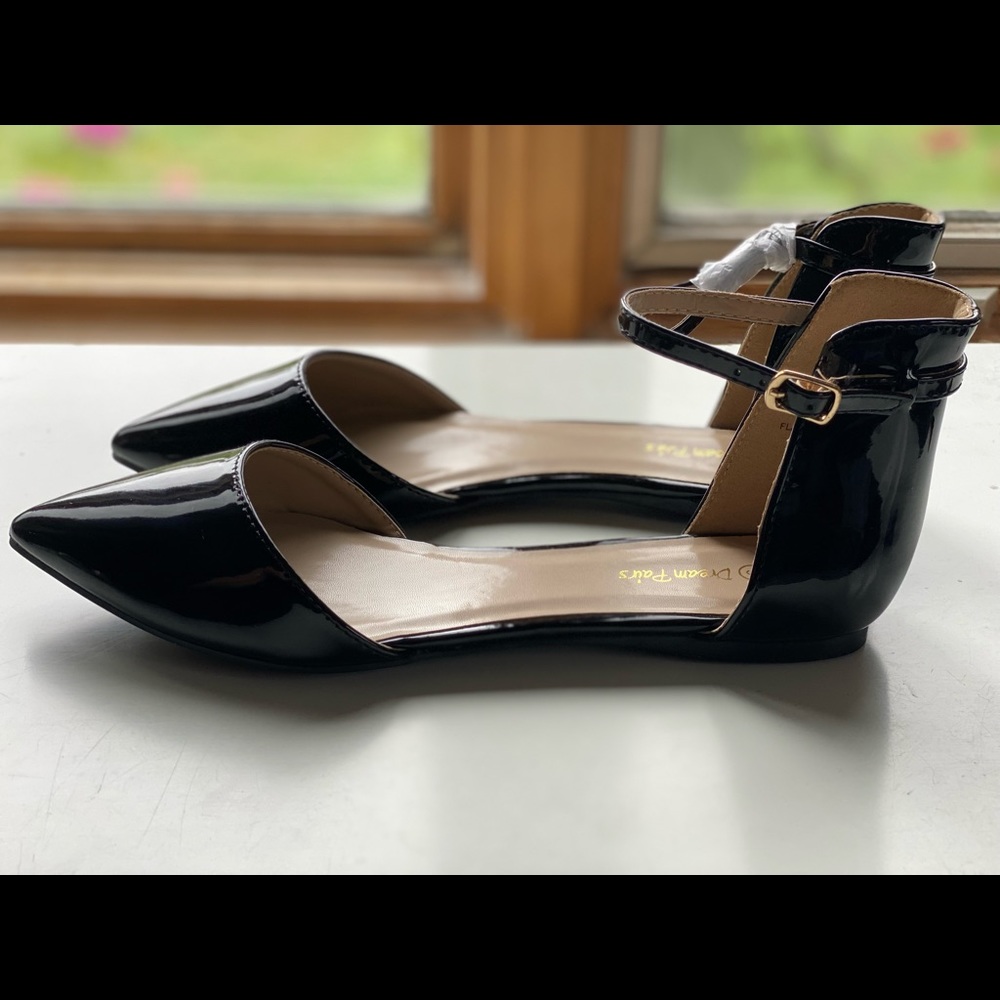 Dream Pairs Flapointed Women's Casual D'Orsay Pointed Ballet Flats